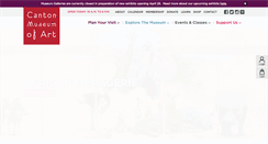 Desktop Screenshot of cantonart.org